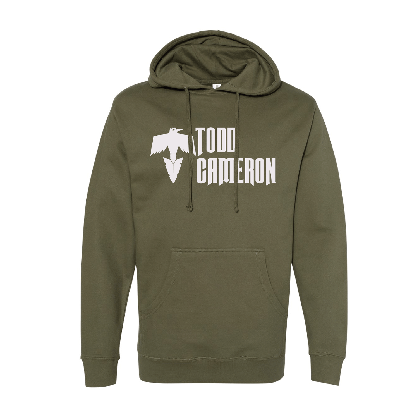 TODD CAMERON PREMIUM PULLOVER MILITARY HOODIE